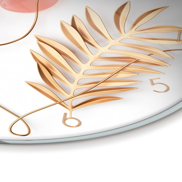 Sklenené nástenné hodiny ø 30 cm Feminine line - Styler-image-4