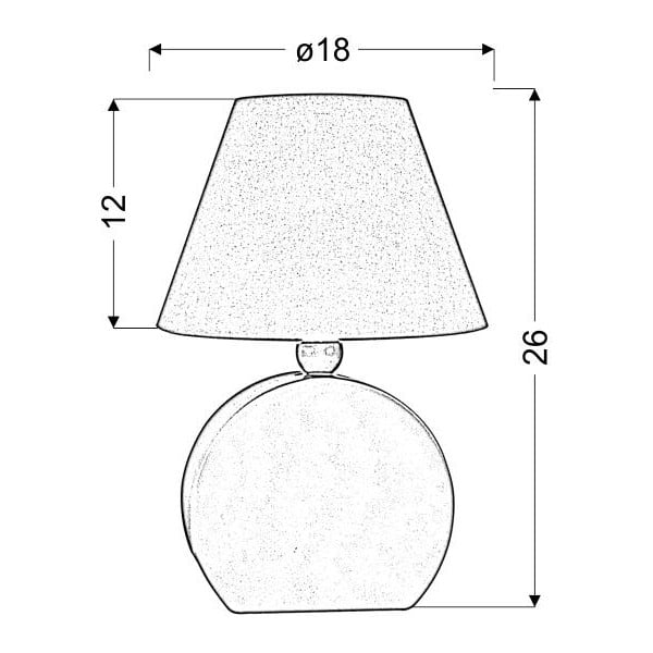Žltá detská lampička Ofelia – Candellux Lighting-image-1