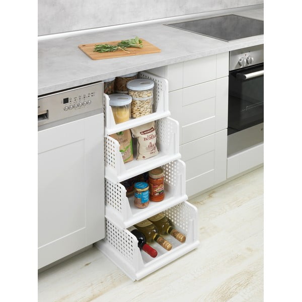 Plastové organizéry do skrine v súprave 2 ks - Maximex-image-1