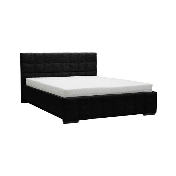 Čierna dvojlôžková posteľ Mazzini Beds Dream, 140 × 200 cm