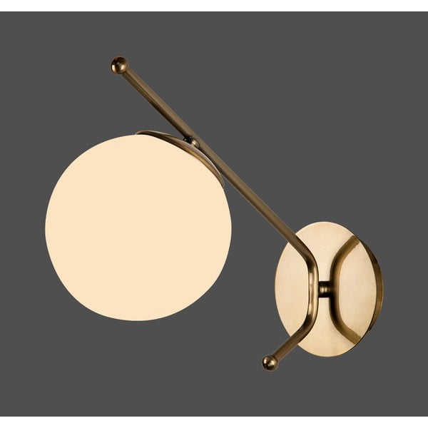 Nástenné svietidlo v zlatej farbe Squid Lighting Star, výška 31 cm-image-1