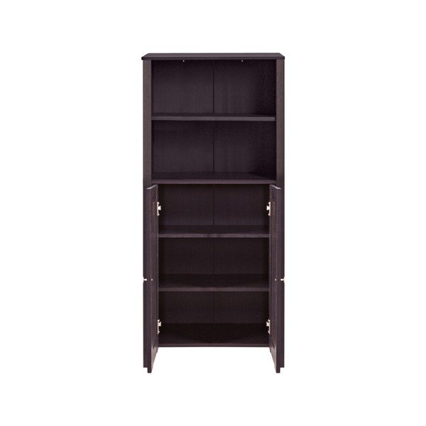 Tmavohnedá drevená skrinka Støraa Jenny, šírka 60 cm-image-2