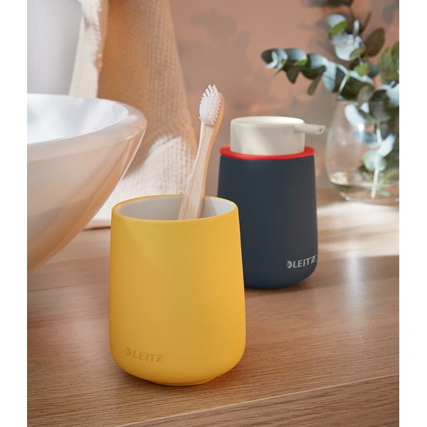 Žltý keramický téglik na ceruzky Leitz Cosy-image-3