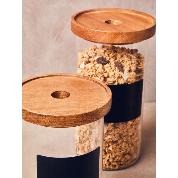 Sklenená dóza na potraviny Tromso – Premier Housewares-image-2