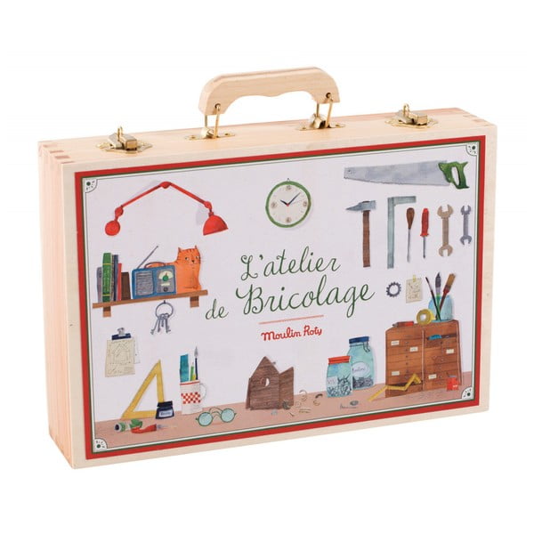Detské drevené funkčné náradie Moulin Roty-image-1