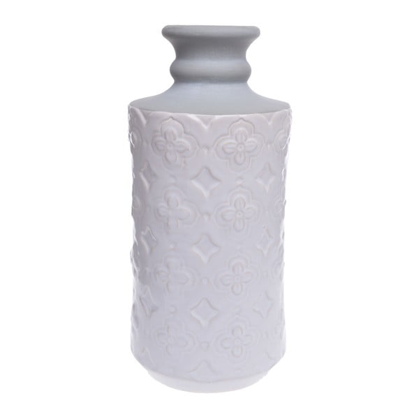 Biela keramická váza Ewax Petals, výška 26 cm