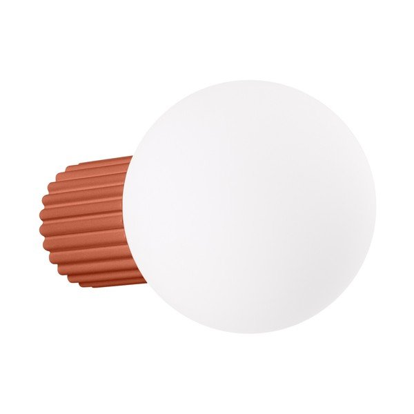 Oranžové nástenné svietidlo ø 12 cm Orbital – Sollux