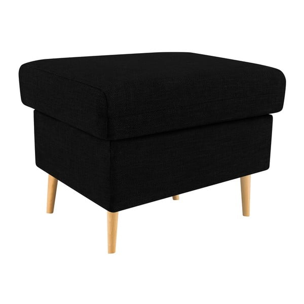 Čierna podnožka Mazzini Sofas Iris-image-4