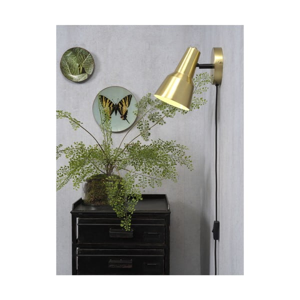 Nástenné svietidlo v zlatej farbe ø 22 cm Valencia – it's about RoMi-image-3