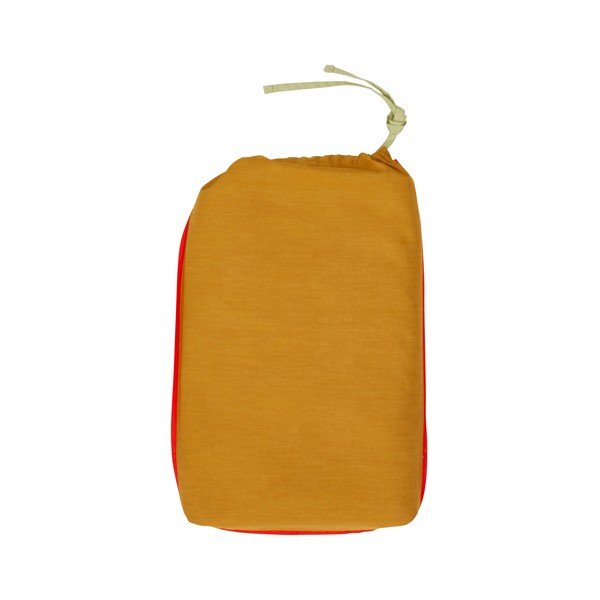 Oranžovo-zelené bavlnené obliečky Hübsch Line, 140 x 220 cm-image-2