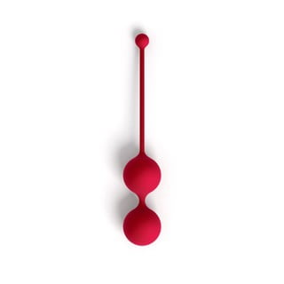 Červené dizajnové venušine guľôčky Whoop.de.doo Light, 41 g