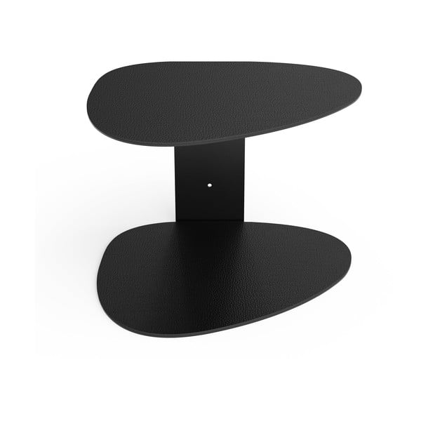 Čierna oceľová polica 29 cm Curve Bull – LIND DNA