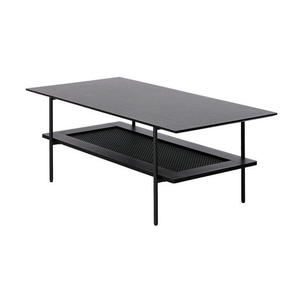 Čierny konferenčný stolík 55x110 cm Pensacola – Unique Furniture