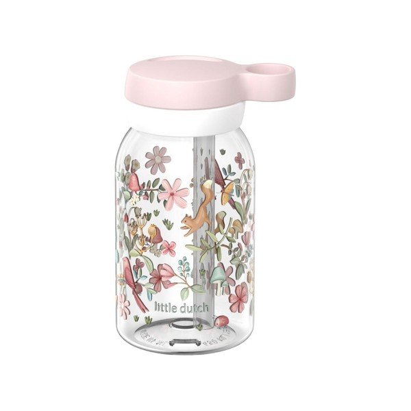 Ružová plastová detská fľaša 450 ml Fairy Wonders – Mepal