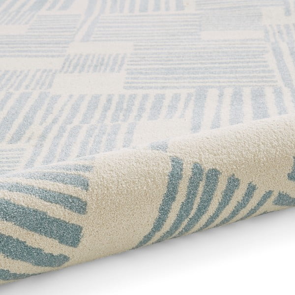 Svetlomodrý koberec 80x150 cm Blocks – Catherine Lansfield-image-3