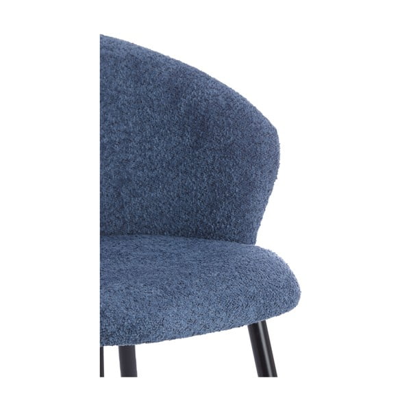 Modré kovové jedálenské kreslá v súprave 2 ks Radaja – Light & Living-image-1