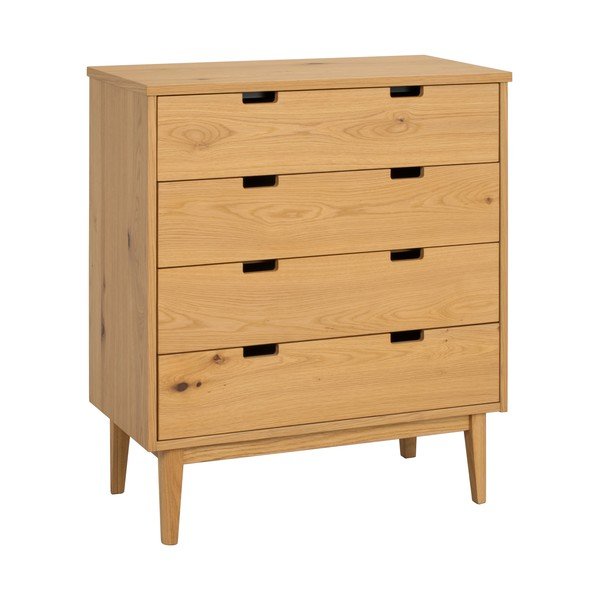 Komoda z dubového dreva v prírodnej farbe 75x85x38 cm Garrison – Rowico