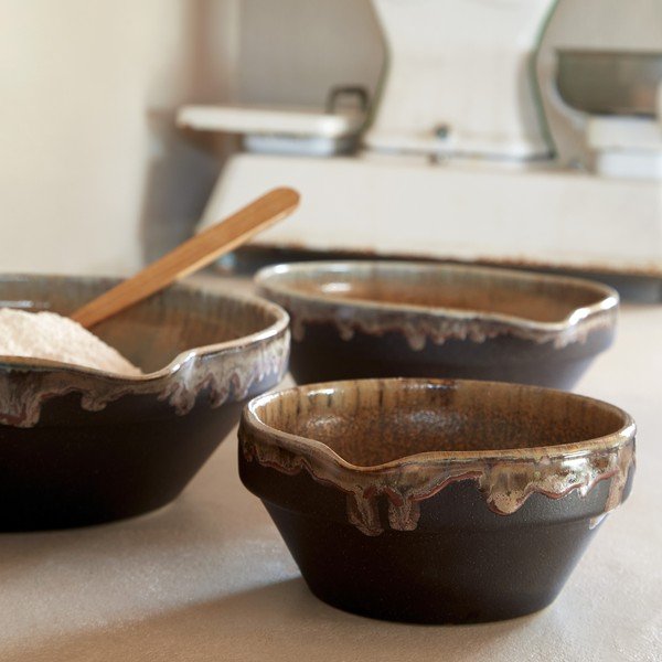 Tmavohnedá kameninová miska 870 ml Poterie – Casafina-image-1