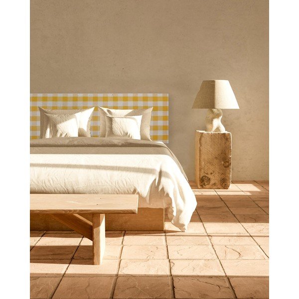 Žlté čalúnené čelo postele 165x52 cm Billie – Really Nice Things-image-1