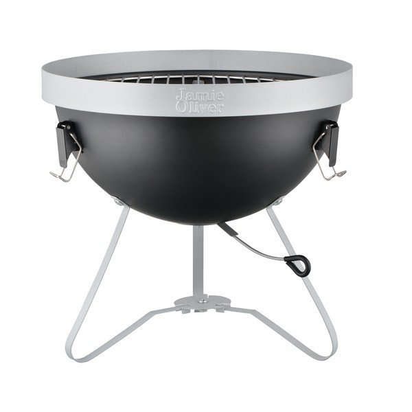Menší čierny prenosný gril Jamie Oliver GO-image-3