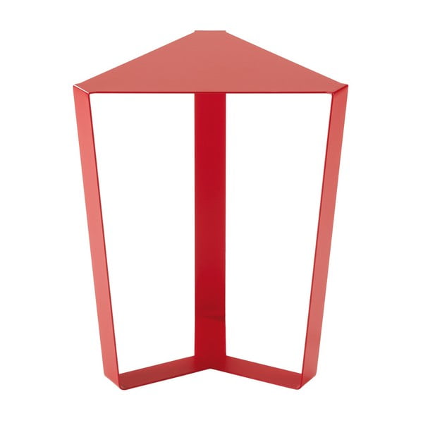 Červený odkladací stolík MEME Design Finity, výška 47 cm