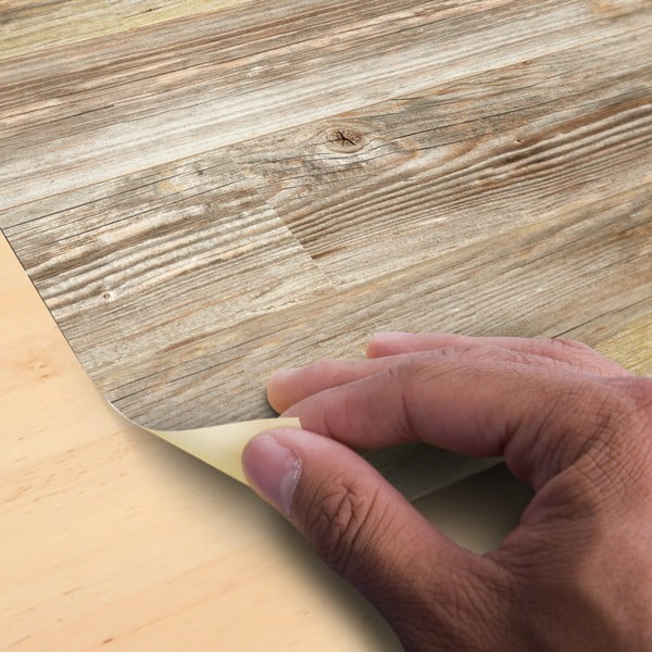 Samolepka na podlahu 90x60 cm Wooden Floor - Ambiance-image-4