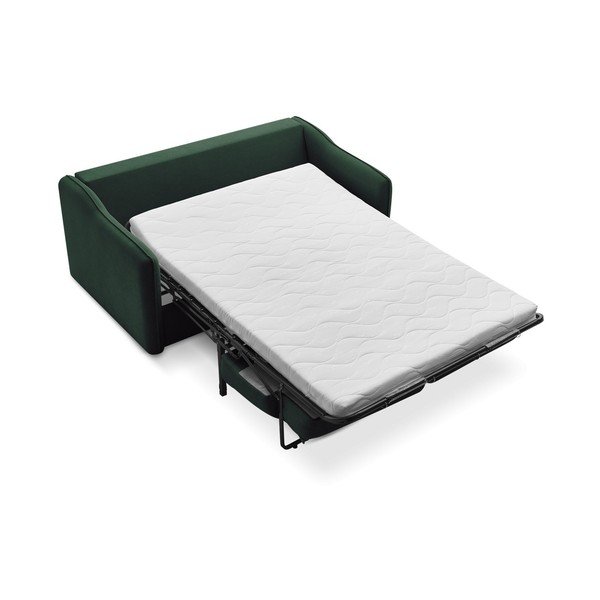Zelená pohovka na každodenné spanie/rozkladacia 178 cm Lenny – Bobochic Paris-image-4