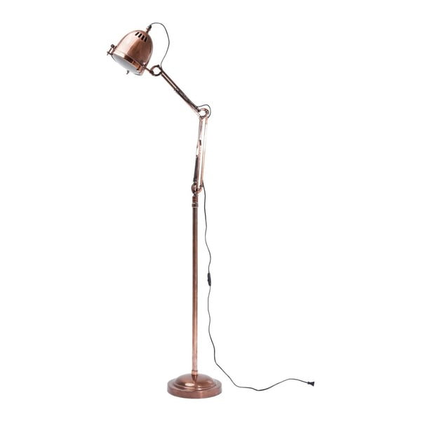 Stojacia lampa v medenej farbe Kare Design Rifugio