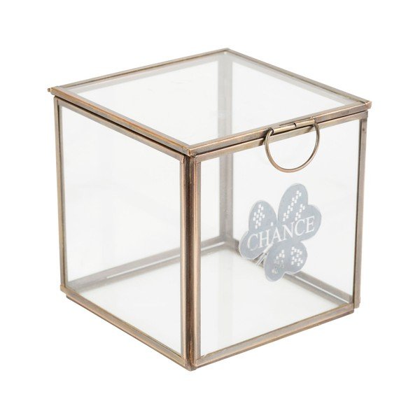 Dekoratívny kovový úložný box s vekom Mots - Jardin d'Ulysse-image-3