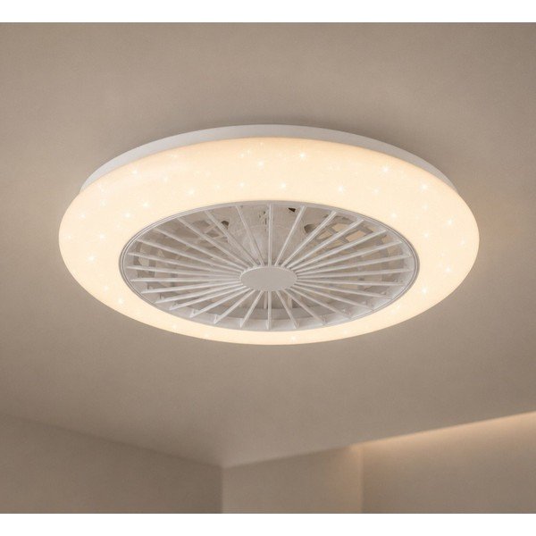 Biele LED stropné svietidlo Stralsund – Reality-image-1