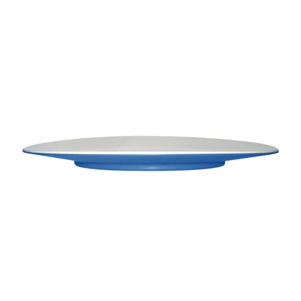 Modrý dezertný tanier Entity, 21 cm