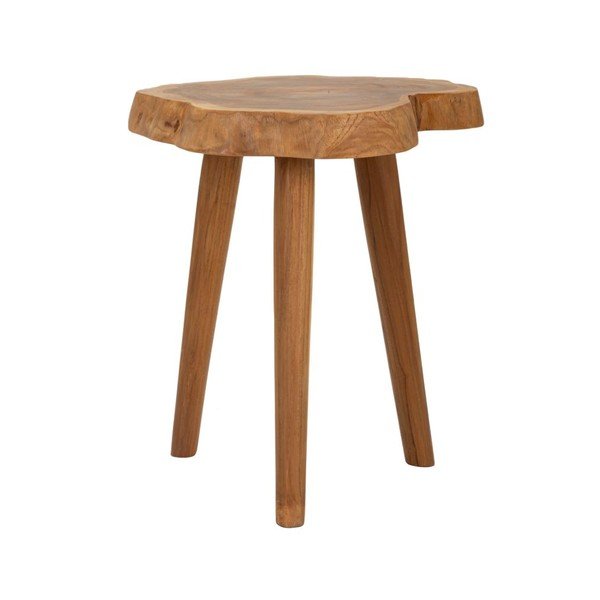 Stolička z tíkového dreva v prírodnej farbe Budut – Mauro Ferretti-image-2