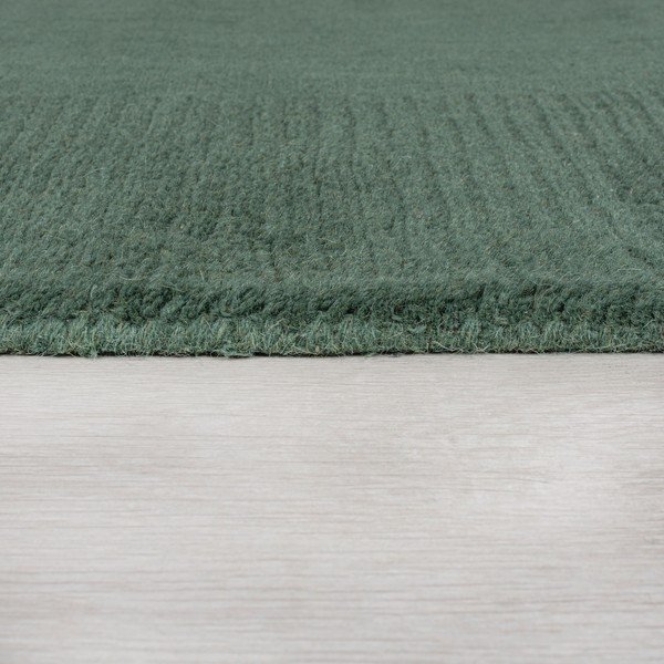Tmavozelený vlnený koberec Flair Rugs Siena, 120 x 170 cm-image-2