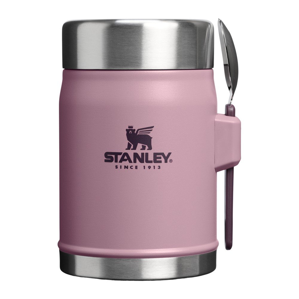 Fialová termoska na jedlo z nehrdzavejúcej ocele 400 ml Legendary Food Jar + Spork Purple Smoke – Stanley