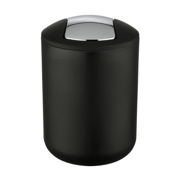 Čierna plastová súprava doplnkov do kúpeľne Brasil – Wenko-image-2