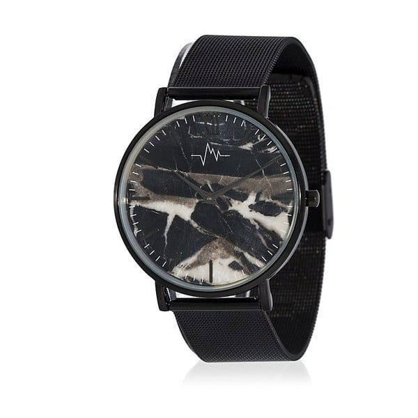 Čierne pánske hodinky Andreas Östen Mesh-image-2