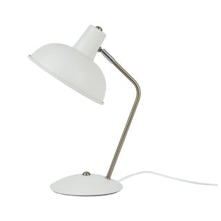 Biela stolová lampa Leitmotiv Hood