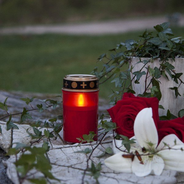 Exteriérová LED sviečka (výška  12 cm) Serene – Star Trading-image-1