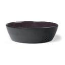 Čierna/fialová kameninová miska Gastro Black/Purple – Bitz