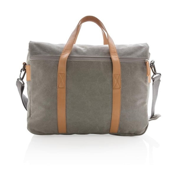 Sivá plátená taška na notebook 15,6'' XD Collection, 16 l-image-2