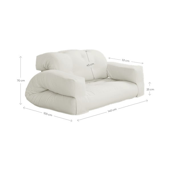 Rozkladacia pohovka Karup Design Hippo Dark Grey-image-3