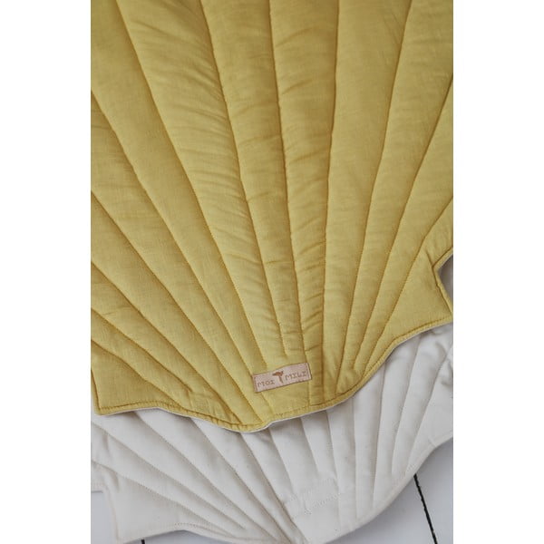 Žltá detská deka na hranie Honey - Moi Mili-image-4