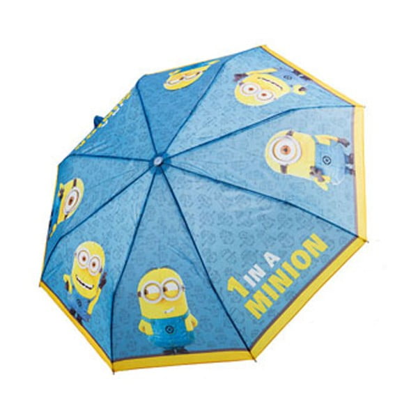 Detský skladací dáždnik Minions, ⌀ 45 cm