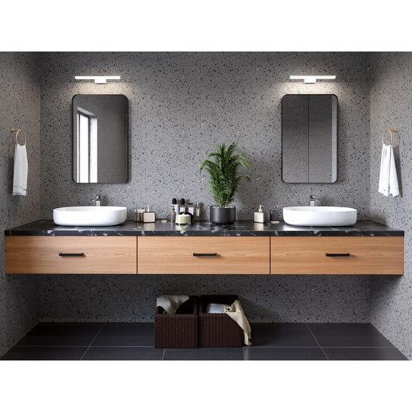 Čierne LED nástenné svietidlo Catania – GTV-image-1