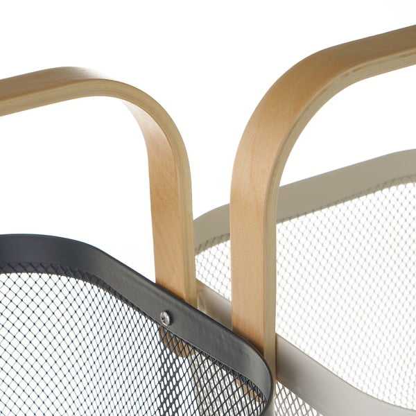 Drôtené kovové košíky v súprave 2 ks - Casa Selección-image-2