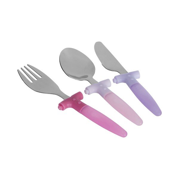 3-dielna sada detského príboru z nerezovej ocele Premier Housewares Rainbow-image-2