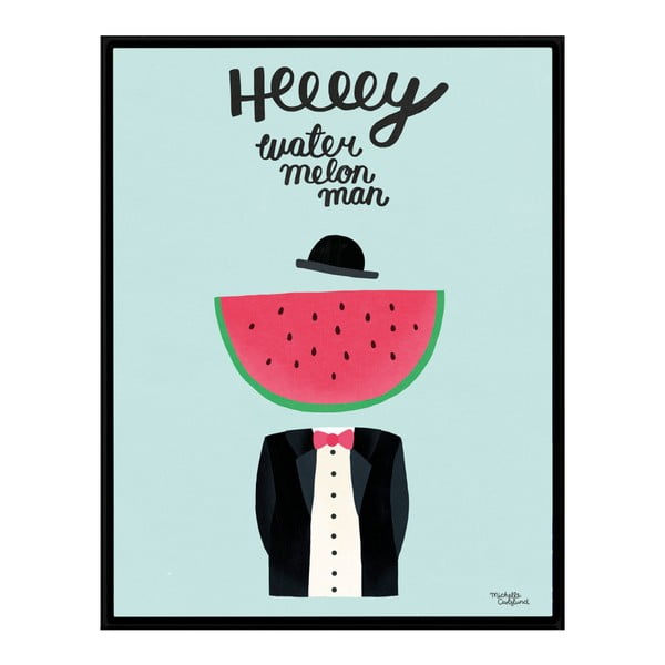 Plagát Michelle Carlslund Water Melon Man, 30 x 40 cm