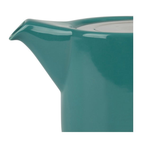 Kanvica na čaj z kameniny v petrolejovomodrej farbe 800 ml Design - Sema-image-4