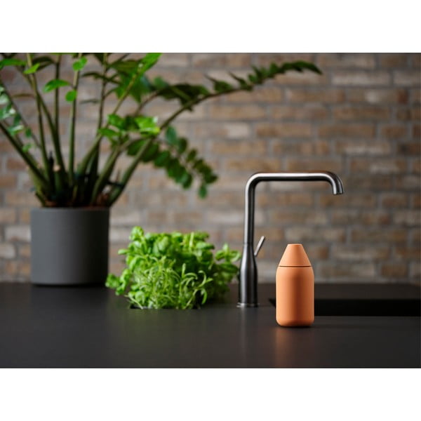 Oranžový silikónový dávkovač mydla 300 ml Singles – Zone-image-2