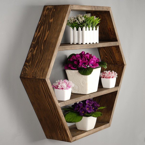 Drevená polica Honeybee-image-3